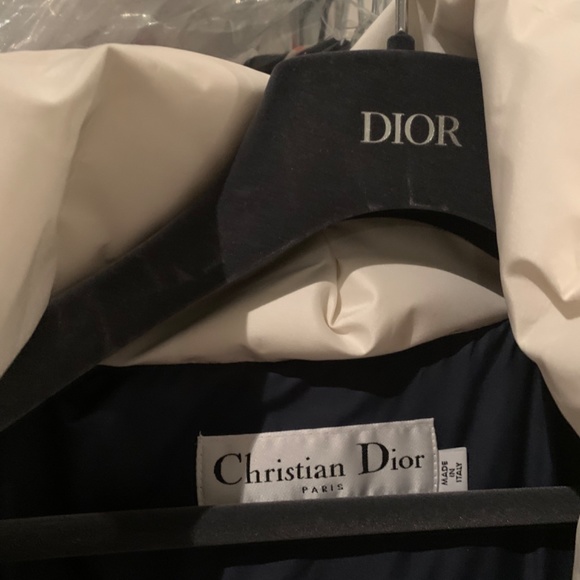 DIORALPS HOODED DOWN JACKET WHITE THREE-TONE DIOR STAR QUILTED TECHNICAL FABRIC - Picture 3 of 6